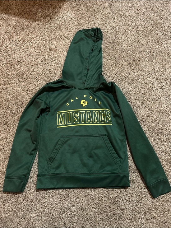 Other - Cal Poly Mustangs Green Hooded Kids Sweatshirt